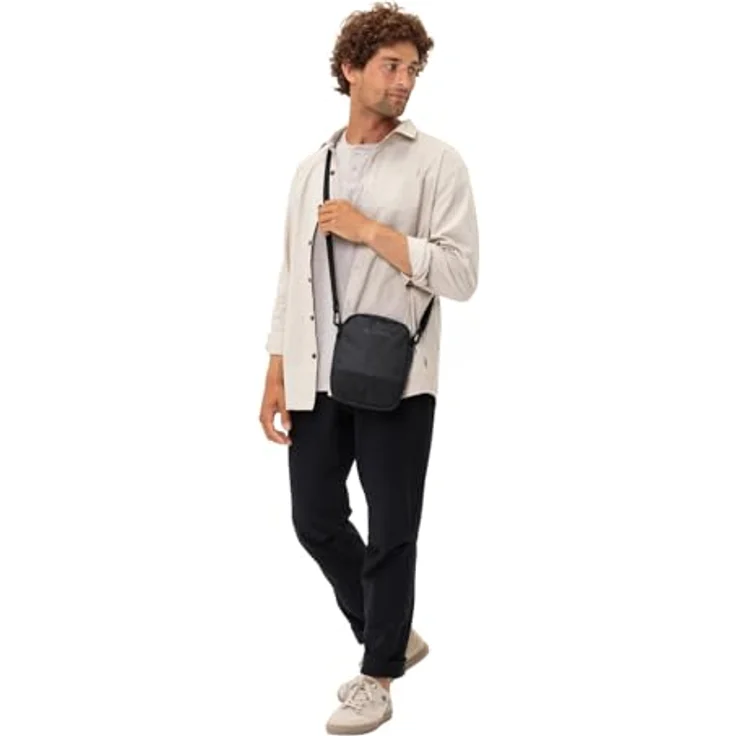 Vaude CityBen, Handtasche für vielseitigen Einsatz, schwarz, mit verstellbarem Riemen und sportlichem Design – Bild 7