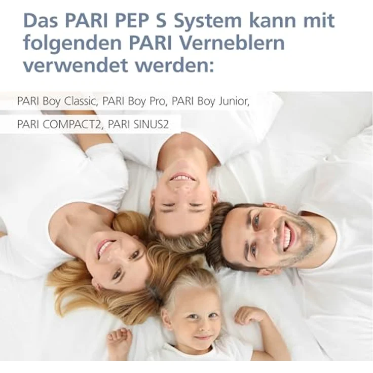 PARI PEP S System zur Physio- und Inhalationstherapie mit Vernebler Inhaliergerät – Lungentrainer – Schleimlöser Bronchien – Sekretmobilisierung und Stabilisierung – Inhalator Zubehör - Preisvergleich – Bild 6