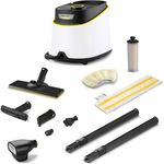 Karcher SC 3 Deluxe Textile Edition, Dampfreiniger mit nachfüllbarem Wassertank für kontinuierlichen Dampf