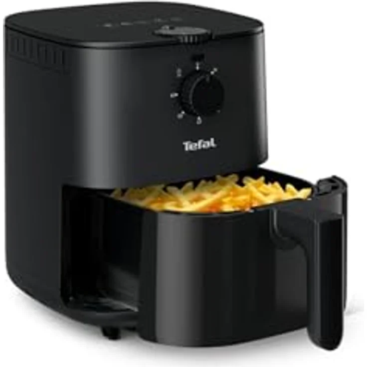 Tefal Easy Fry Essential EY1308 Heißluftfritteuse, ohne Fett, 1030 Watt, 3,5 Liter, Thermostat, 60 Min. Timer, antihaftbeschichtet, schwarz – Bild 5