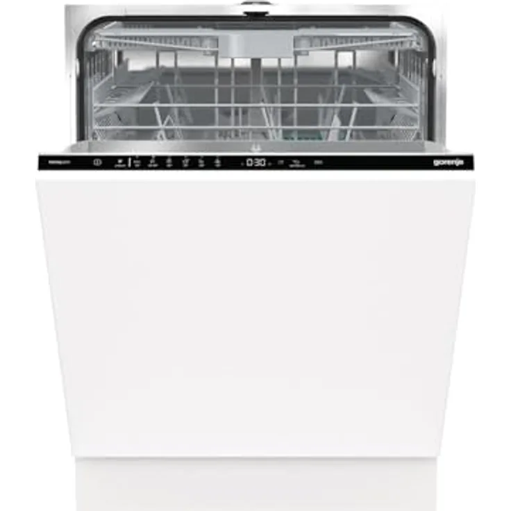 Gorenje GV643D90, vollintegrierter Geschirrspüler mit 16 Maßgedecken, TotalDry und Edelstahl-Innenraum