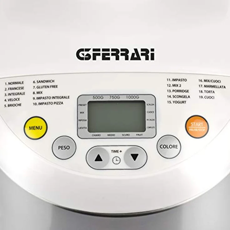 G3Ferrari G10078 Brotmaschine, 550 W, Edelstahl, Stahl – Bild 4