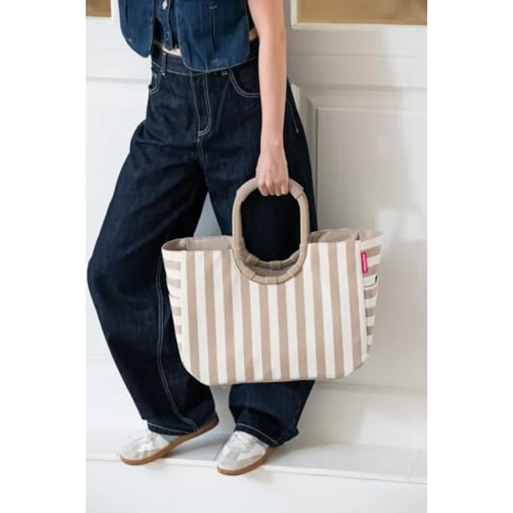 reisenthel Loopshopper L, Shopper Tasche aus 100% PET, 46 cm, braun – Bild 8