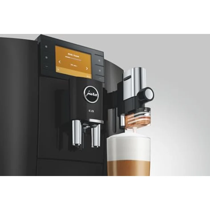 JURA E8 Kaffeevollautomat, 3 Genusswelten mit Hot Brew, Light Brew und Sweet Foam, schwarz – Bild 5