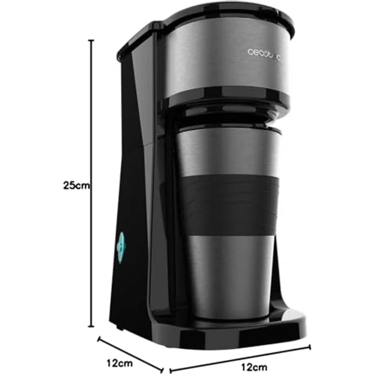 Cecotec Filterkaffeemaschine 1728, 700 W Leistung, 420 ml Fassungsvermögen, Tropfstopp-Funktion, modernes Design – Bild 8