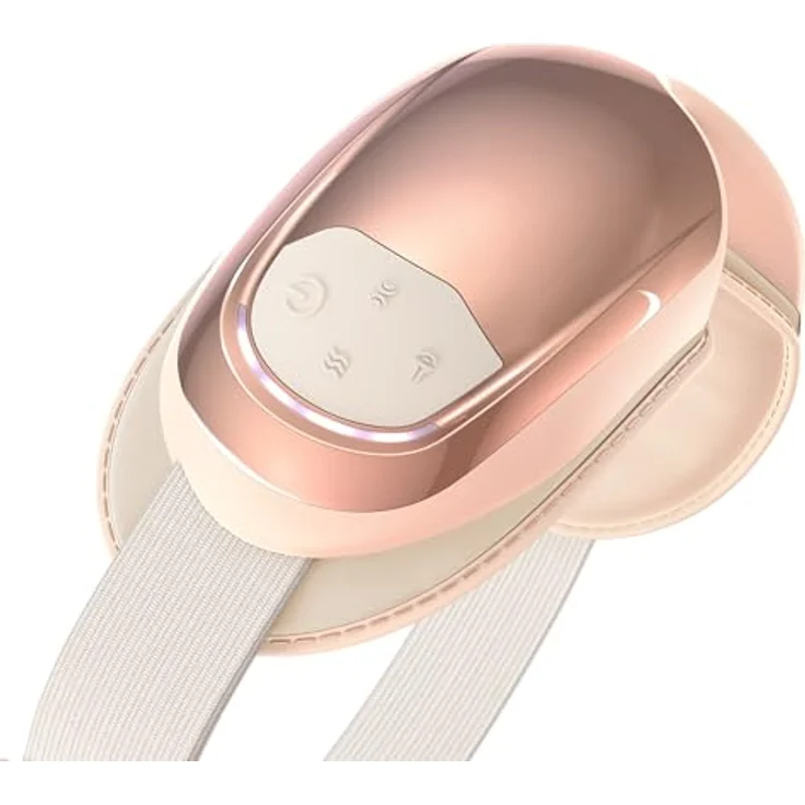 RENPHO Eyeris 3 G010V, Gesichtsmassagegerät mit 3 Akkupressur-Modi, Wärme- und Vibrationsfunktion, inkl. kühlbarer Gel-Maske, ergonomisches Design – Bild 3