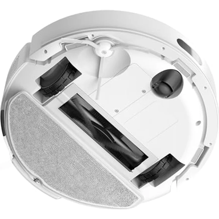 Tapo RV30 Max Plus, Saugroboter mit Wischfunktion, 5300Pa Saugkraft, automatische Absaugstation, LiDAR+IMU Navigation, Sprachsteuerung über Alexa & Google Assistant, Weiß – Bild 4