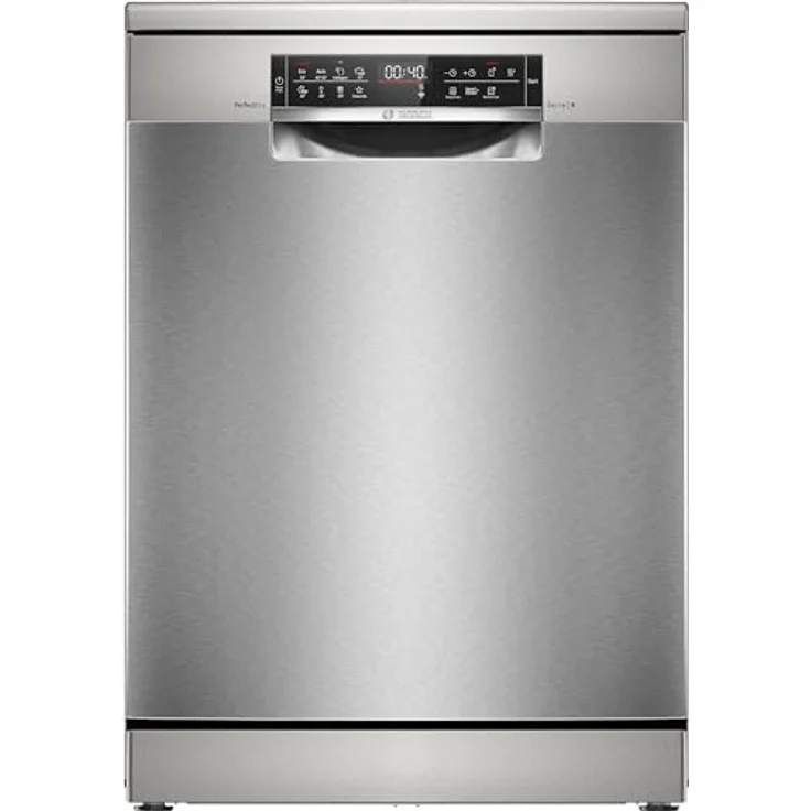 Bosch Serie 6, Freistehender Geschirrspüler, 60 cm, Silver Inox, SMS6ZCI16E – Bild 1