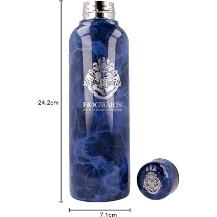 Stor Harry Potter Edelstahl-Wasserflasche, Doppelt isolierte Thermosflasche für 12 Stunden heiß und 18 Stunden kalt, BPA-frei, 515 ml – Bild 5