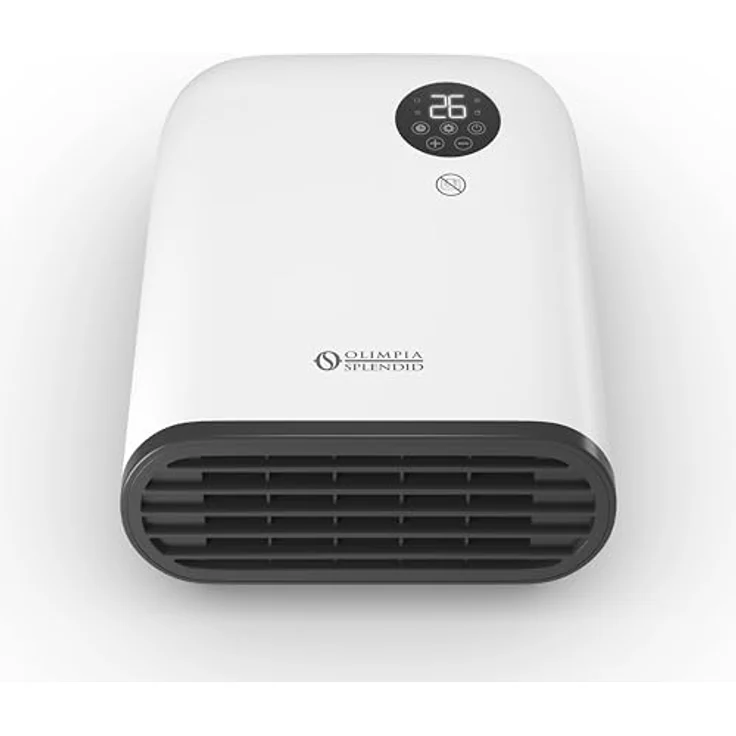 Olimpia Splendid Caldo Duo, 2000 W Elektrischer Raumheizlüfter mit Touchscreen, Wand- und Tischmontage, Energieeinsparung und Sicherheitssystem, Weiß – Bild 5