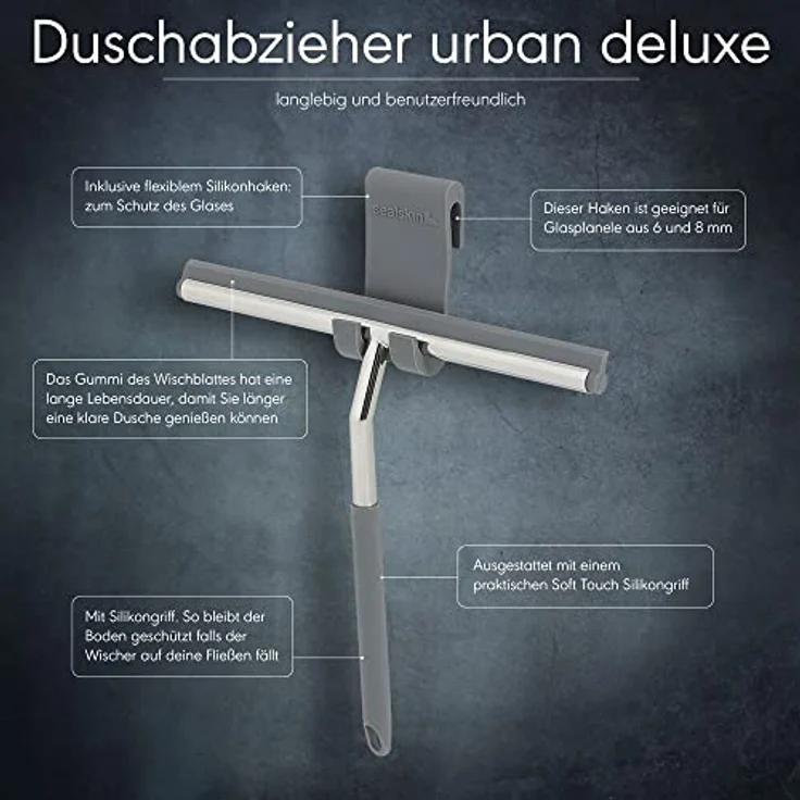 Sealskin Fensterabzieher Deluxe Chrom – Bild 6