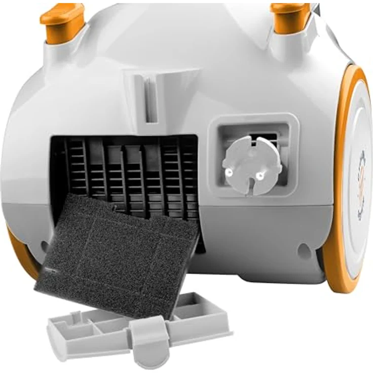 Hyundai Bodenstaubsauger VC009, beutellos, ECOMotor, 2xHEPA-Filter, 1,5l Vo, 8m Aktion-Radius, Schwarz – Bild 6