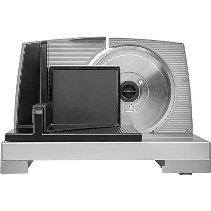 ritter nova 1 Duo Plus Elektrischer Allesschneider & Schneidemaschine aus Metall mit ECO-Motor, Made in Germany, Grau – Bild 3