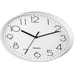 Hama | Wanduhr PG-220 geräuscharm | weiß