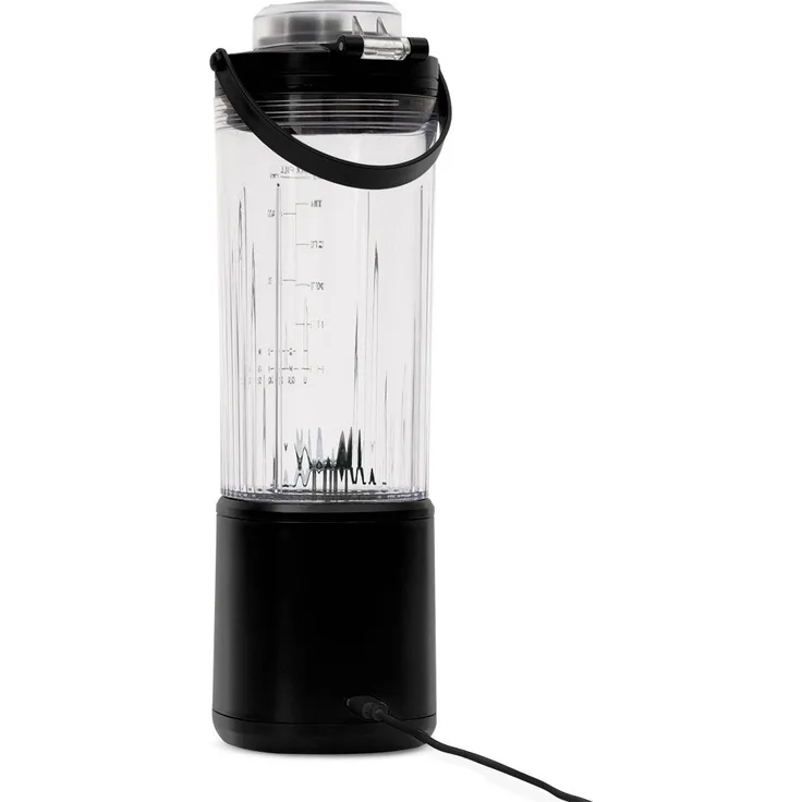 Berlinger Haus BH-9922, Kabelloser Mixer mit 400 ml Becher, leistungsstarker 110 W Motor, Schwarz/Roségold, BPA-frei, 2000 mAh Akku