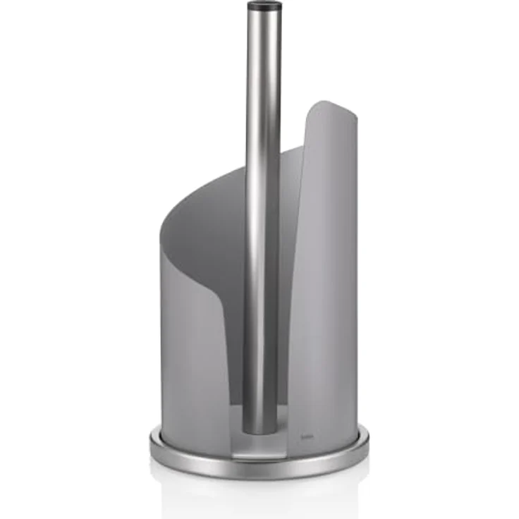 Kela 11203, Küchenrollenhalter Stella, Edelstahl-Metall, 15 cm Durchmesser, Hellgrau – Bild 3