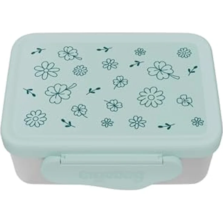 Ergobag Lunchbox Stainless Steel 3 in 1, Mehrfarbig mit 2 herausnehmbaren Einsätzen, spülmaschinengeeignet, für Kindergarten und Schule – Bild 1