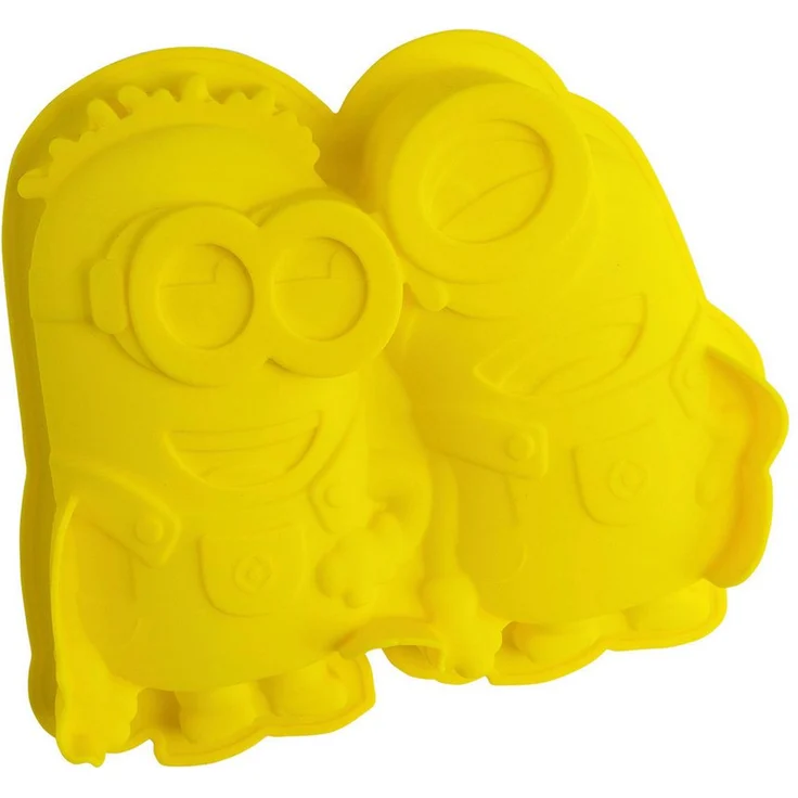 Geda Labels GmbH Backform Minions, Gelb, 24x21x6, spülmaschinengeeignet – Bild 1