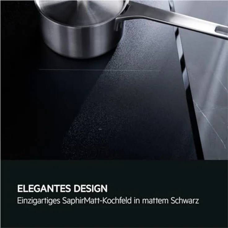 AEG TII84B0FFZ Autarkes Kochfeld / Induktion / SaphirMatt Glas / Serie 6000 mit Bridge / Hob²Hood / 80 cm / Facetten-Design / 4 Kochzonen / Bridge-Funktion / Powerfunktion / Kindersicherung - Preisvergleich – Bild 3