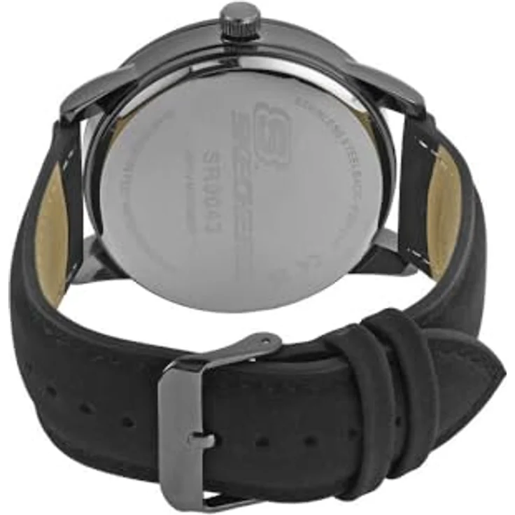 Skechers Quarzuhr SR9043, Herrenuhr analog mit Rotguss-Metallgehäuse, schwarzem Zifferblatt und 4 zusätzlichen Schmuckarmbändern – Bild 5
