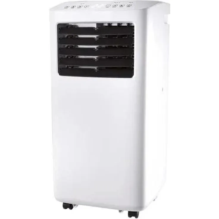 TRONIC® TLK 9000, Mobile Klimaanlage 3in1 mit 9000 BTU, geeignet für 42-60 m³, inklusive Fernbedienung und Abluftschlauch