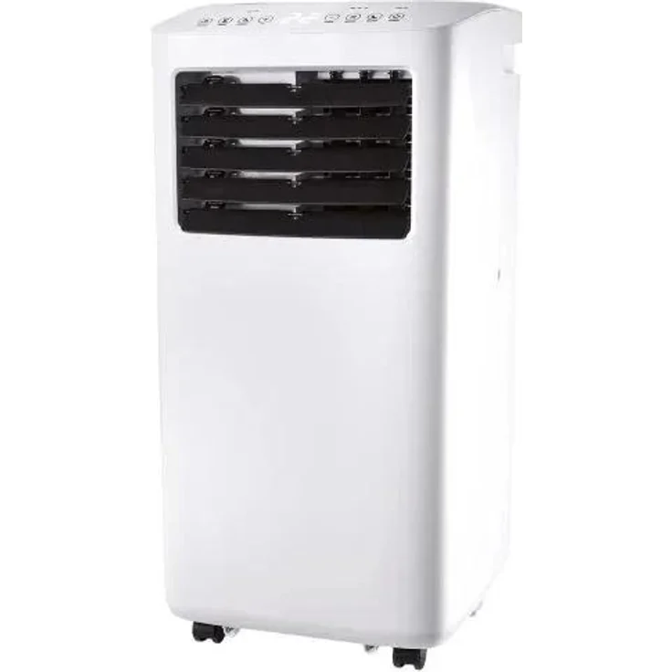 TRONIC® TLK 9000, Mobile Klimaanlage 3in1 mit 9000 BTU, geeignet für 42-60 m³, inklusive Fernbedienung und Abluftschlauch