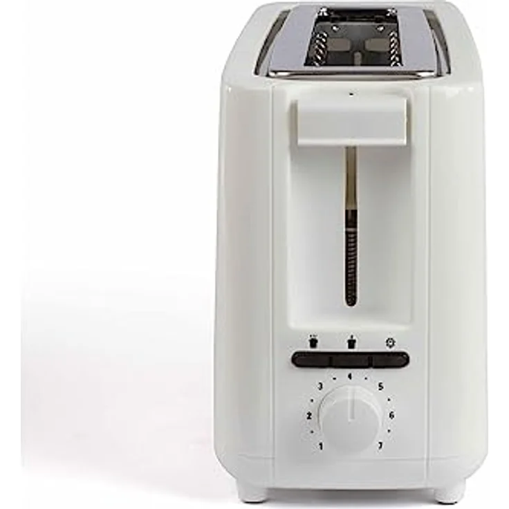 LIVOO Breit-Schlitz Toaster Toastgerät breiter Schlitz DOD168W weiß – Bild 3