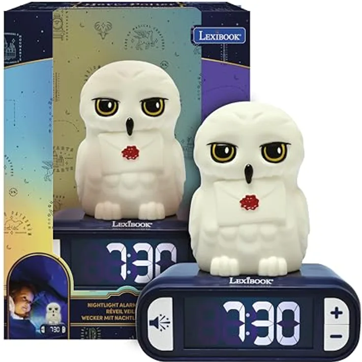 Lexibook Digitalwecker, modern mit klaren Ziffern und benutzerfreundlichen Einstellungen, schwarz