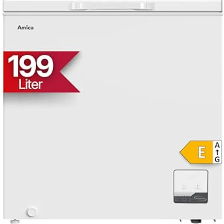 Amica GT 313 105 W Gefriertruhe, freistehend, Energieklasse E – Bild 2