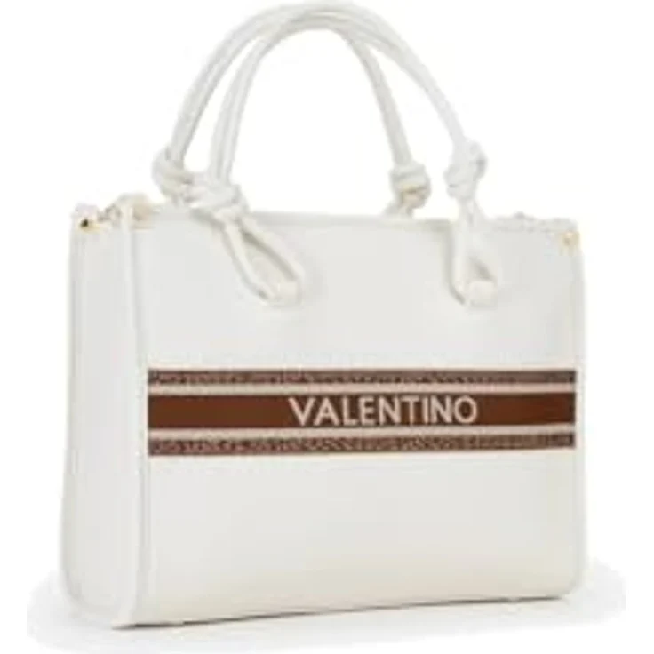 Valentino Aella Handtasche, 32 cm, weiß, aus 100% Polyurethan, Henkeltasche – Bild 2