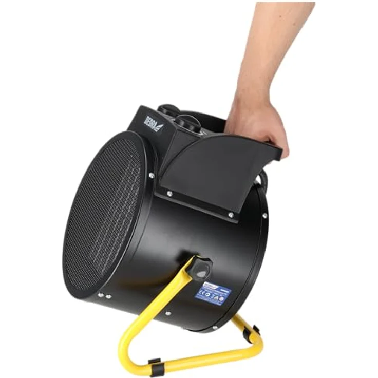 Dedra Elektrischer Heizlüfter PTC 5.0kW, Schwarz – Bild 10