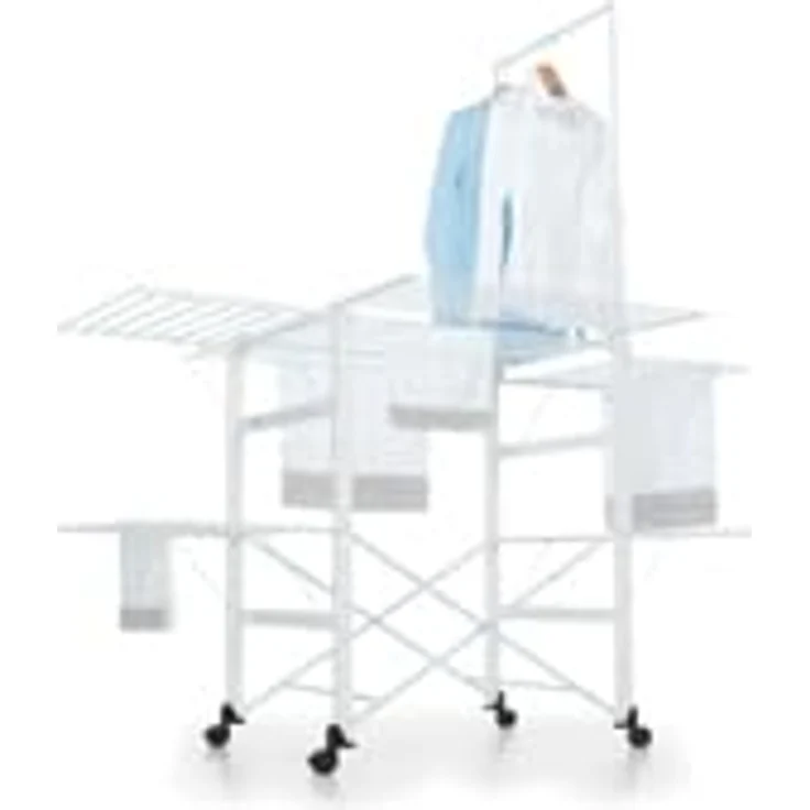 Foppapedretti Supergulliver Wäscheständer, 174 x 122 x 189 cm. Alluminium 189x122x174 cm Bianco – Bild 5