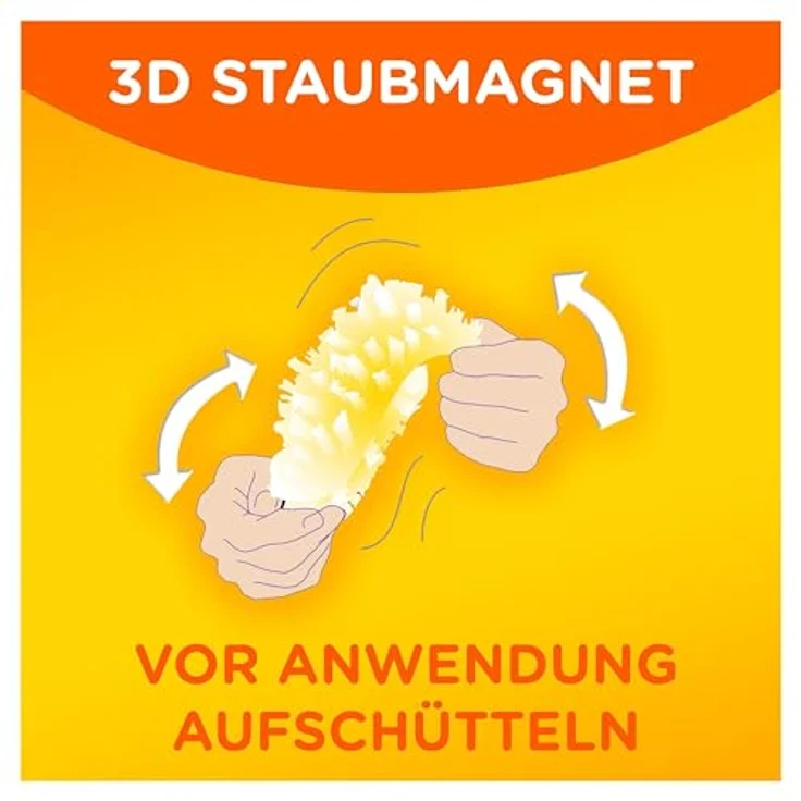 Swiffer Staubmagnet 360° Nachfüllpack 5 Tücher, nimmt Staub, Haare & Allergene aus jeder Richtung auf – Bild 6