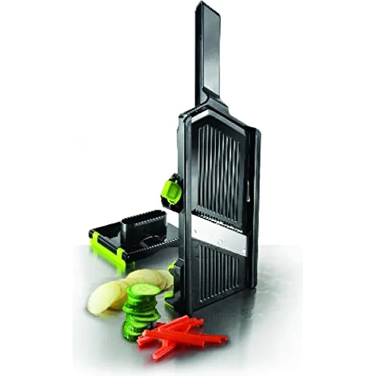 IBILI Gemüsereibe-Set 32 cm 2-teilig, Edelstahl, schwarz-grün-Silber, 32 x 12 x 5 cm, 2-Einheiten – Bild 2