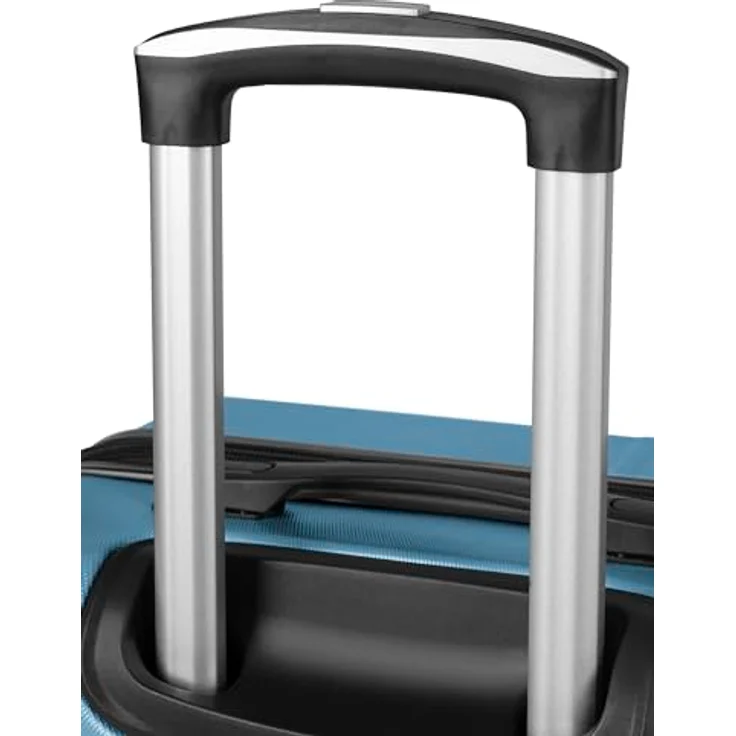Check in Paradise 2.0 Trolley, mittelgroßer Koffer 44,5 x 27 x 68 cm, erweiterbar, aus stoßfestem ABS, mit Teleskopgriff, 74 Liter, für Damen und Herren – Bild 4