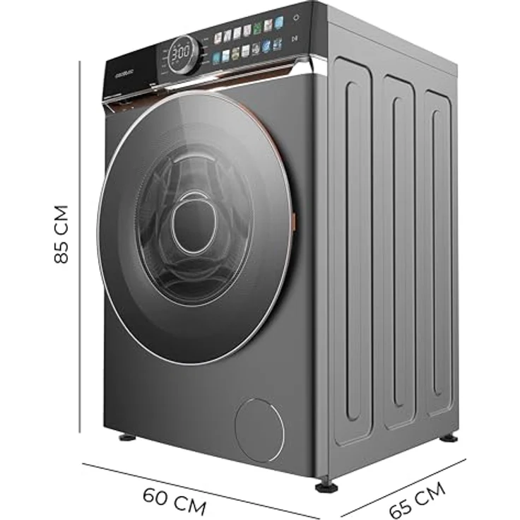 Cecotec Bolero DressCode 10980, 10 kg Waschmaschine mit Direct Drive Motor, Energieklasse A, 14 Programme, UV-Innenlicht, SteamMax-Funktion – Bild 2
