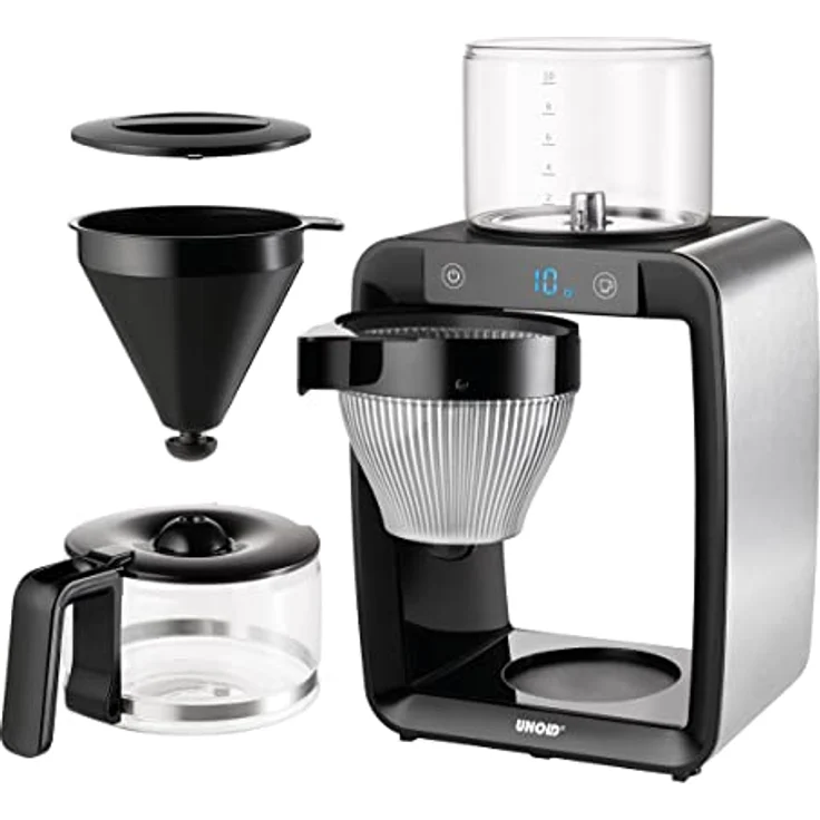 Unold 28435 Filterkaffeemaschine Aroma, 1,25 l Wassertank, schwarz – Bild 4