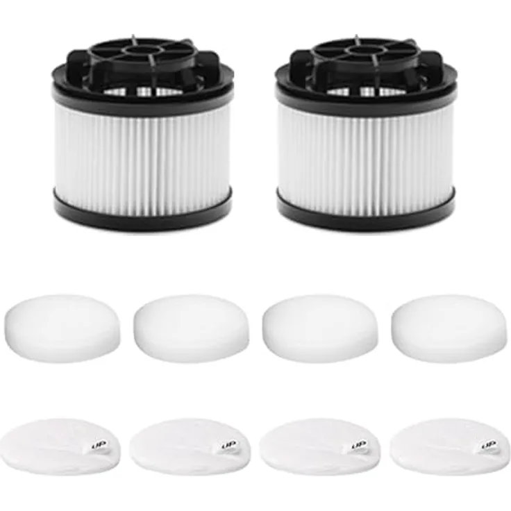 Levoit 6-teiliges Ersatzfilter-Set für LVAC 200 Staubsauger, hochwertige Filterzubehör für effiziente Reinigung