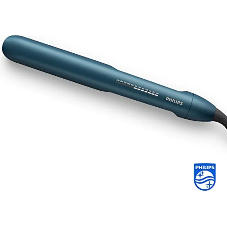 Philips Haarglätter der 7000er Serie mit ThermoShield Technologie, [Modell BHS732/00] Blau – Bild 2