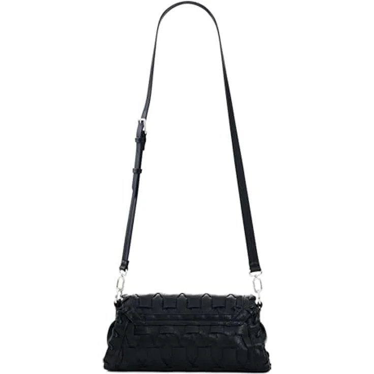 Desigual Argon Schultertasche, 28 cm, schwarz, 100% Polyurethan, kompakt und stylisch – Bild 2