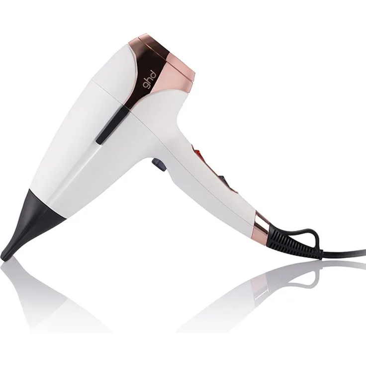 GHD Helios Haartrockner White, AeroprecisTM Technologie, 30 % mehr Glanz