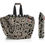 Reisenthel Easy Einkaufstasche, komprimierbarer Shopper aus wasserabweisendem Polyester, 32,5 cm, Nude