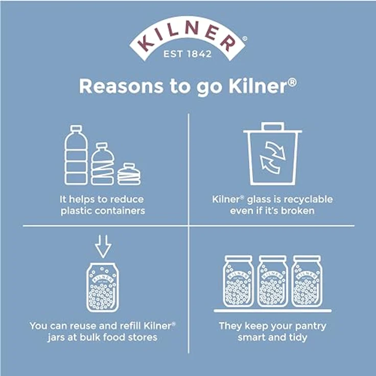 Kilner 0025.352 Butter Fass-Hersteller, glas, transparent – Bild 12