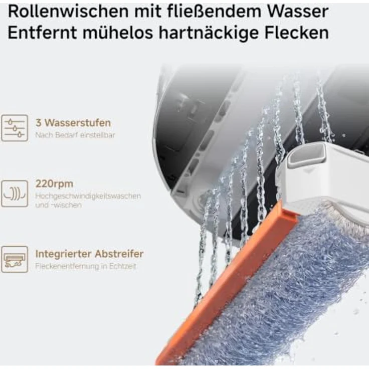 Xiaomi Roboter Staubsauger 6, Saugroboter mit 30.000 Pa Saugkraft, KI-Hinderniserkennung und selbstreinigender Basisstation – Bild 3