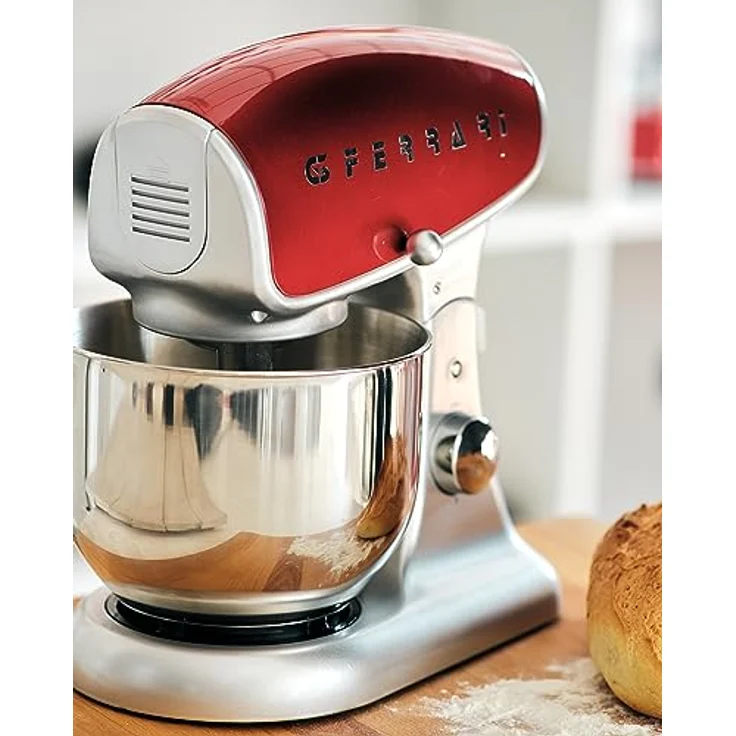 G3Ferrari G2007506 Pastaio Deluxe Professioneller Knetmaschine, 5,2 Liter, 1200 W – Bild 2