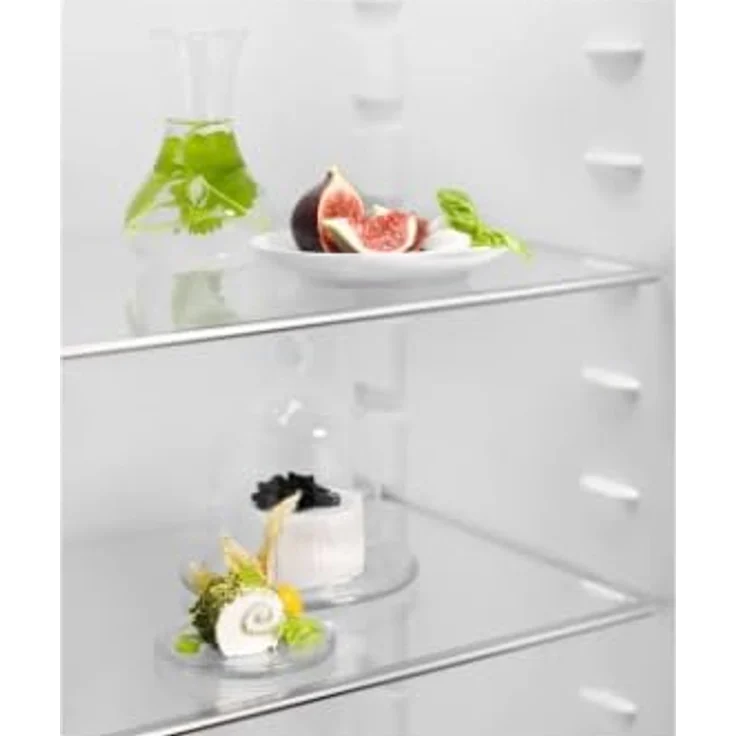 Electrolux LRB3AE12S, Integrierter Kühlschrank mit 208 l Kapazität, Feuchtigkeitsregelung und Sicherheitsglasablagen, Weiß – Bild 2