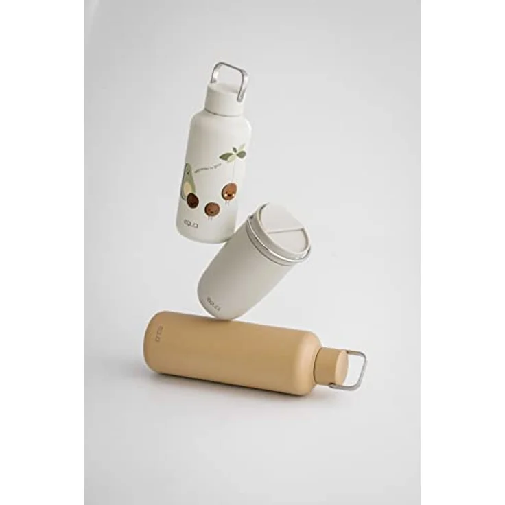 equa Trinkflasche Timeless Avoc, 600 ml, leichte Edelstahlflasche im zeitlosen Design – Bild 7
