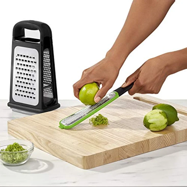 OXO Good Grips Zester Kastenreibe mit abnehmbarem Zester One size stahl – Bild 3