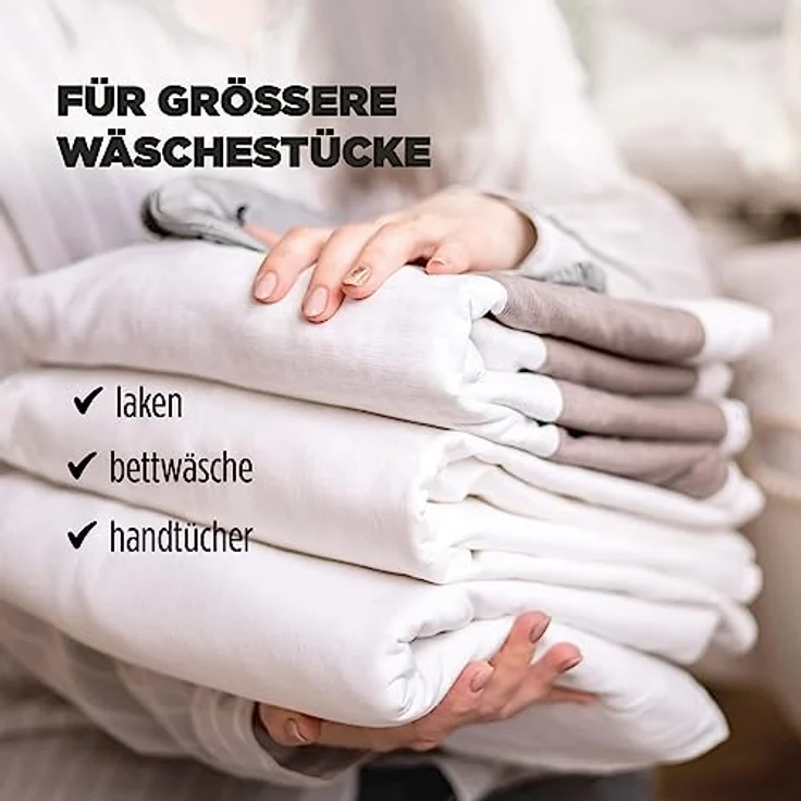 Vitapur Wäscheständer Wäscheständer mit 21M Trockenlänge kompakter Wäschetrockner – Bild 6