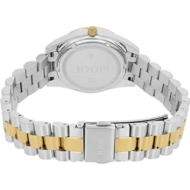 JOOP! Damen Armbanduhr Analog, Edelstahlarmband Silber, 10 bar wasserdicht, inklusive Geschenkbox, Modell 2039568 – Bild 5